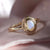 Solid Gold Opal Venezuela Ring