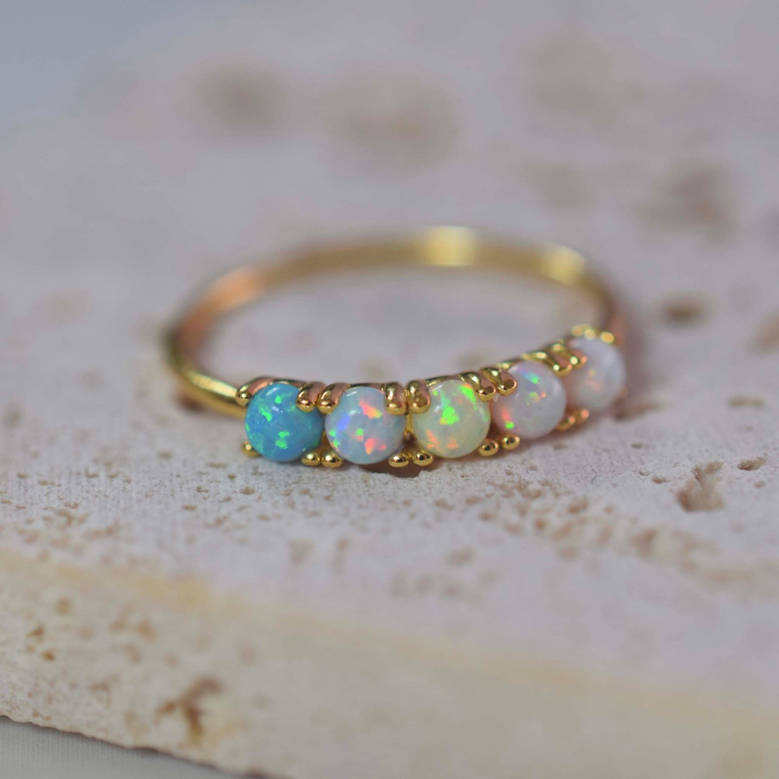 Opal Ombre Quinn Ring