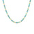 Blue Opal Eternal Tennis Necklace