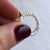 Mini White Seed Pearl Ring