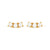 9kt Pearl Curve Studs