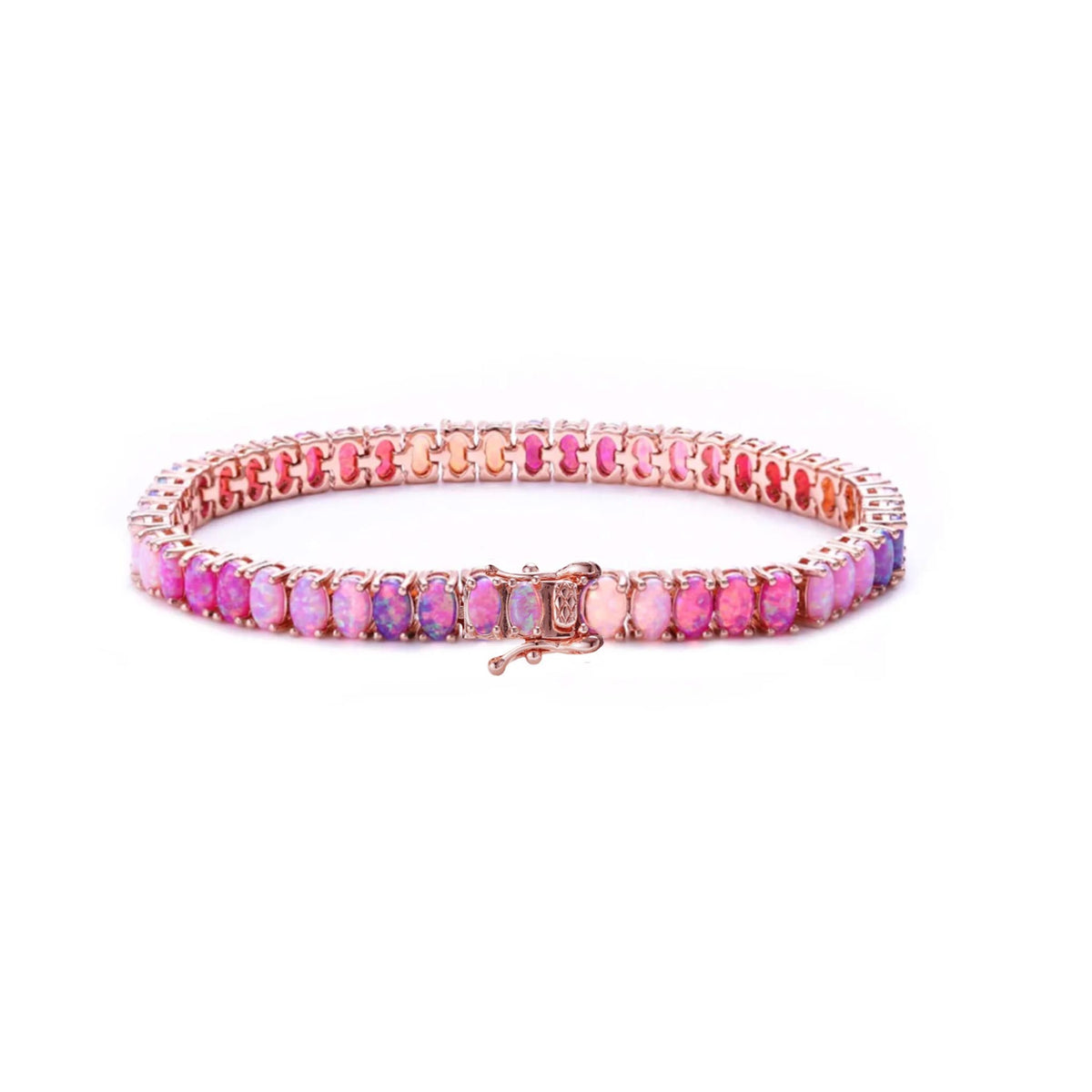 Rose Gold Pink Ombre Candy Bracelet