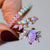 Rose Gold Pink Opal Firefly Ring