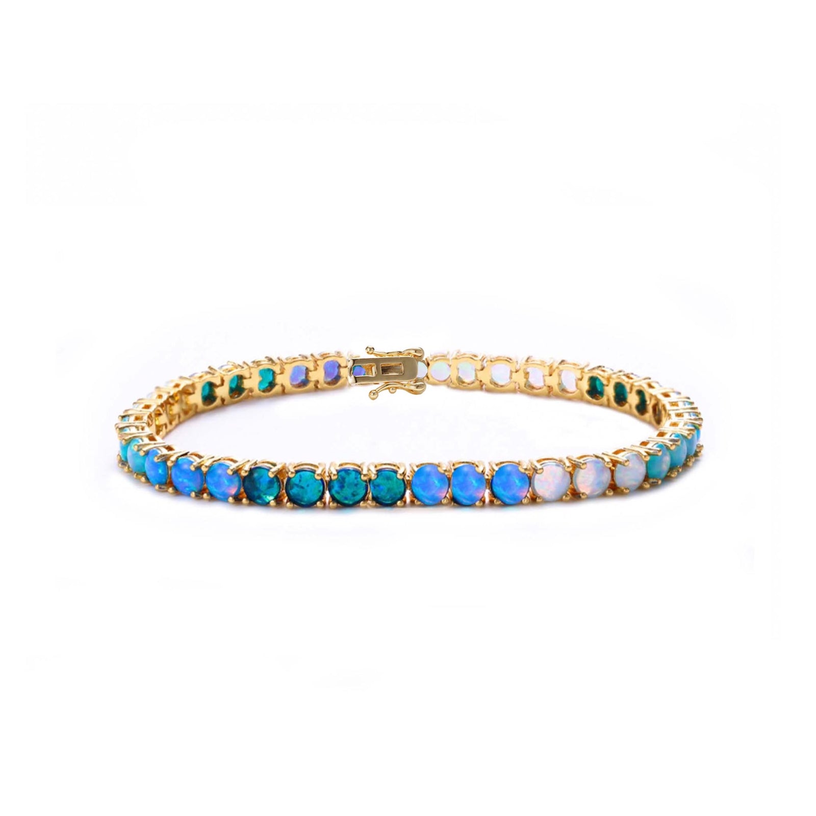 Blue Ombre Riviera Bracelet