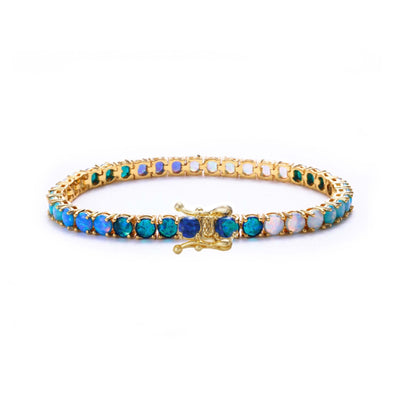 Blue Ombre Riviera Bracelet