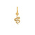 14kt Gold Serpent Charm