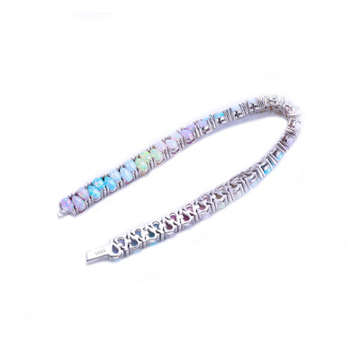 Silver Opal Dancing Dreams Tennis Bracelet