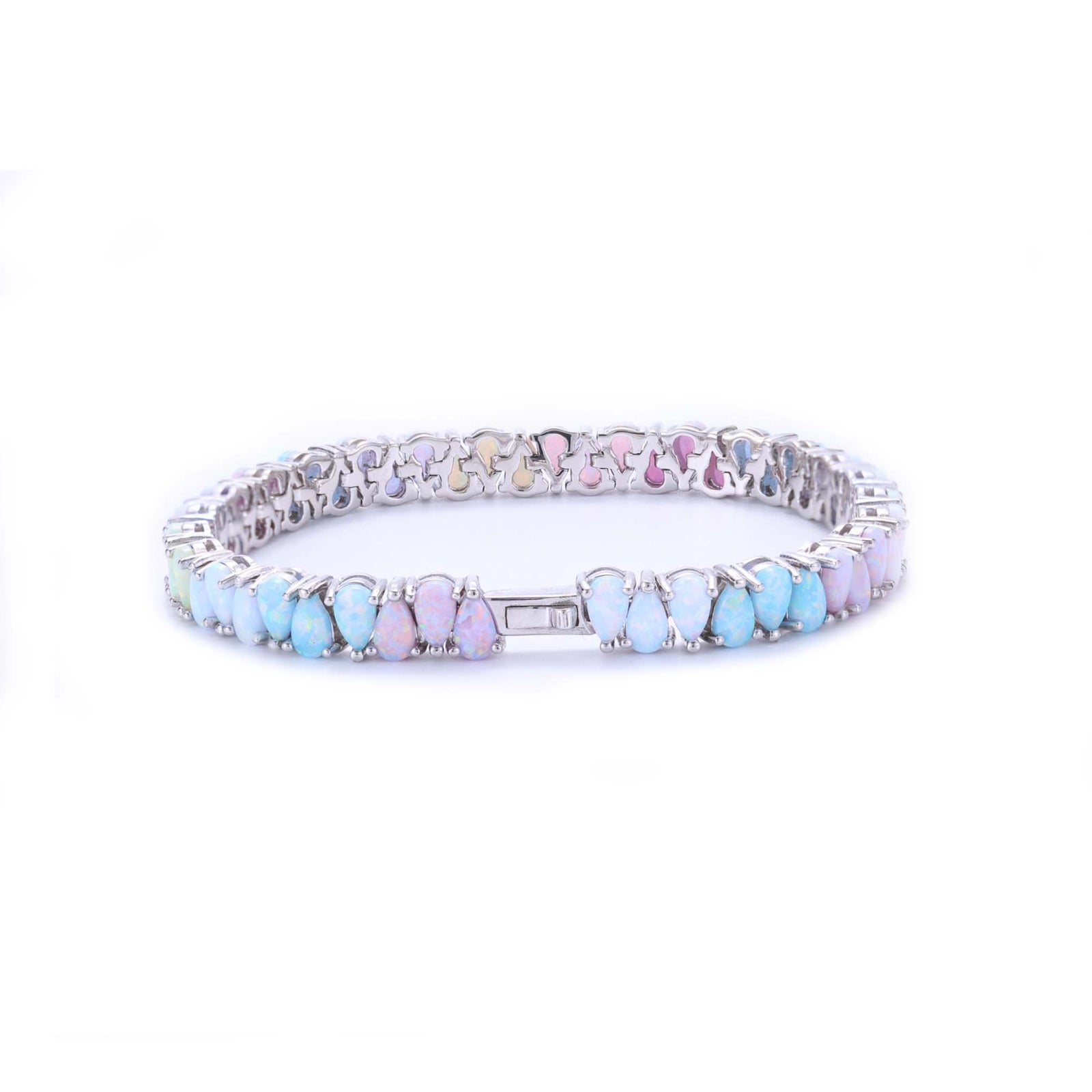 Silver Opal Dancing Dreams Tennis Bracelet