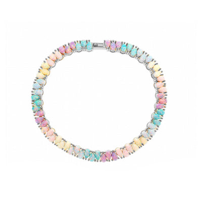 Silver Opal Dancing Dreams Tennis Bracelet