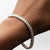 Sterling Silver Opal Fiare Tennis Bracelet