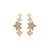 Pastel Opal Shooting Star Studs