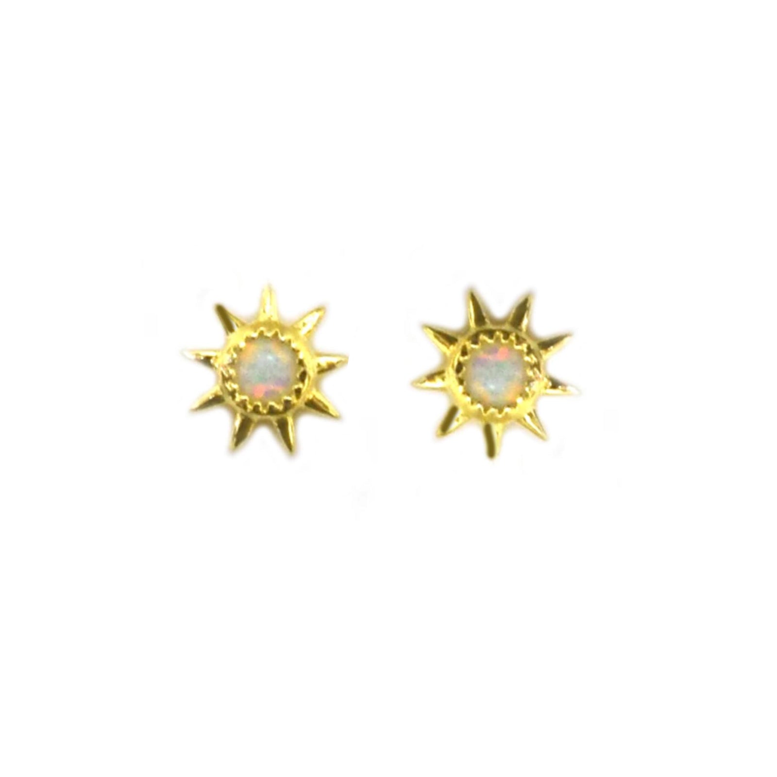 Opal Starburst Studs