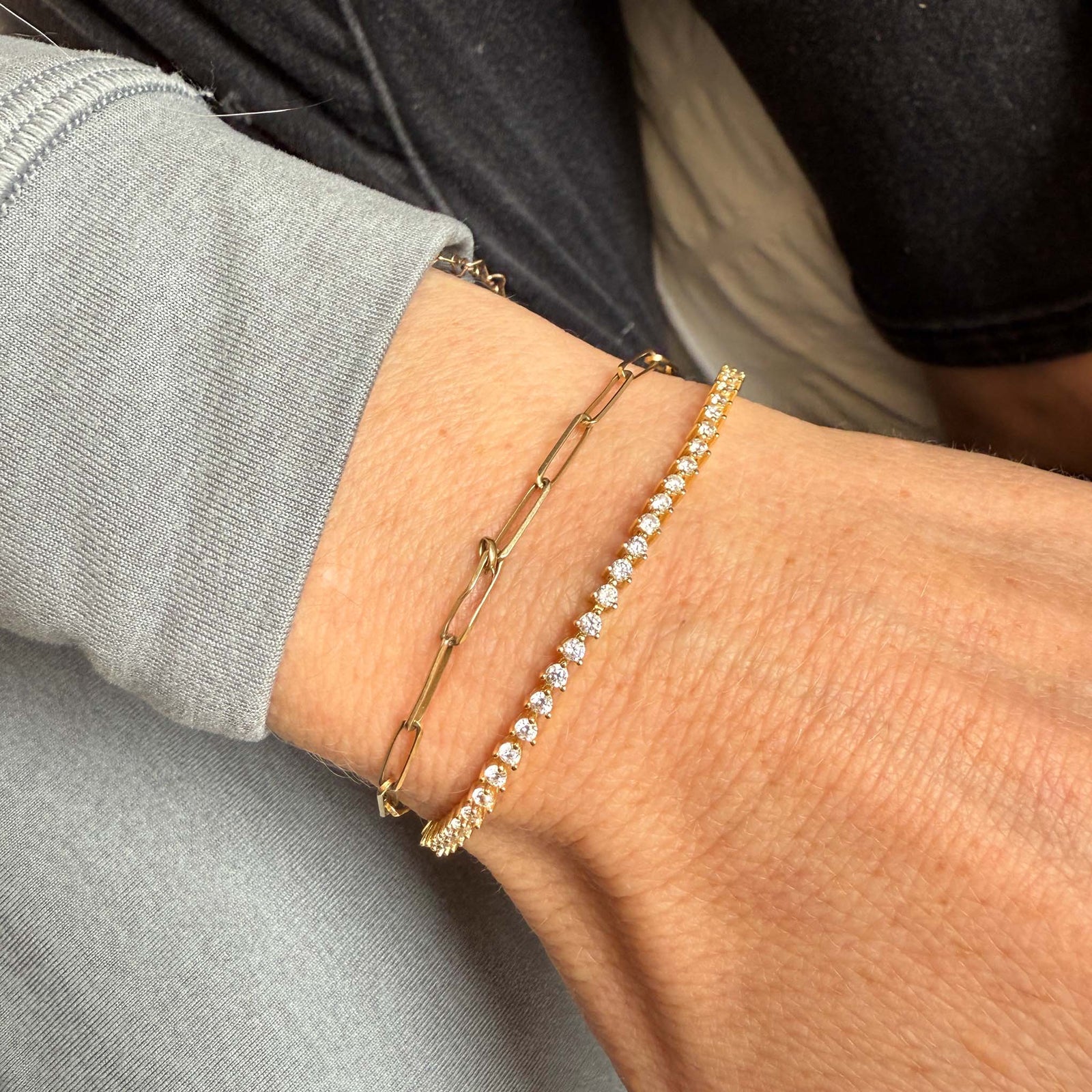 Diamond Dazzle Tennis Bracelet