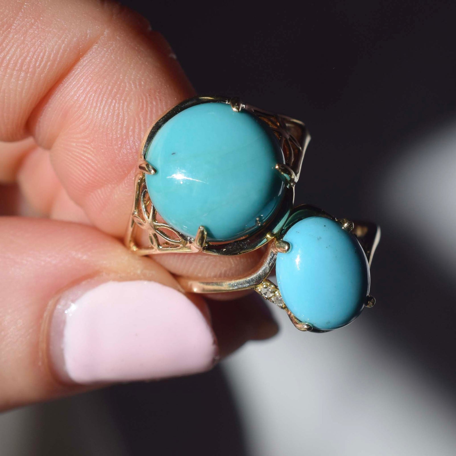14kt Turquoise Beau Ring