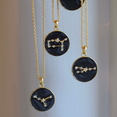 Zodiac Constellation Pendant
