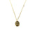 14kt Gold "Love Conquers All" Diamond Pendant