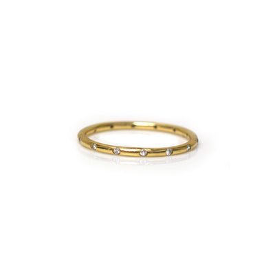 14kt Gold Diamond Eternity Band