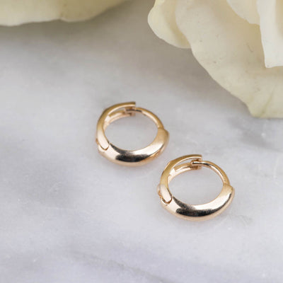 14kt Gold Mini Hoops