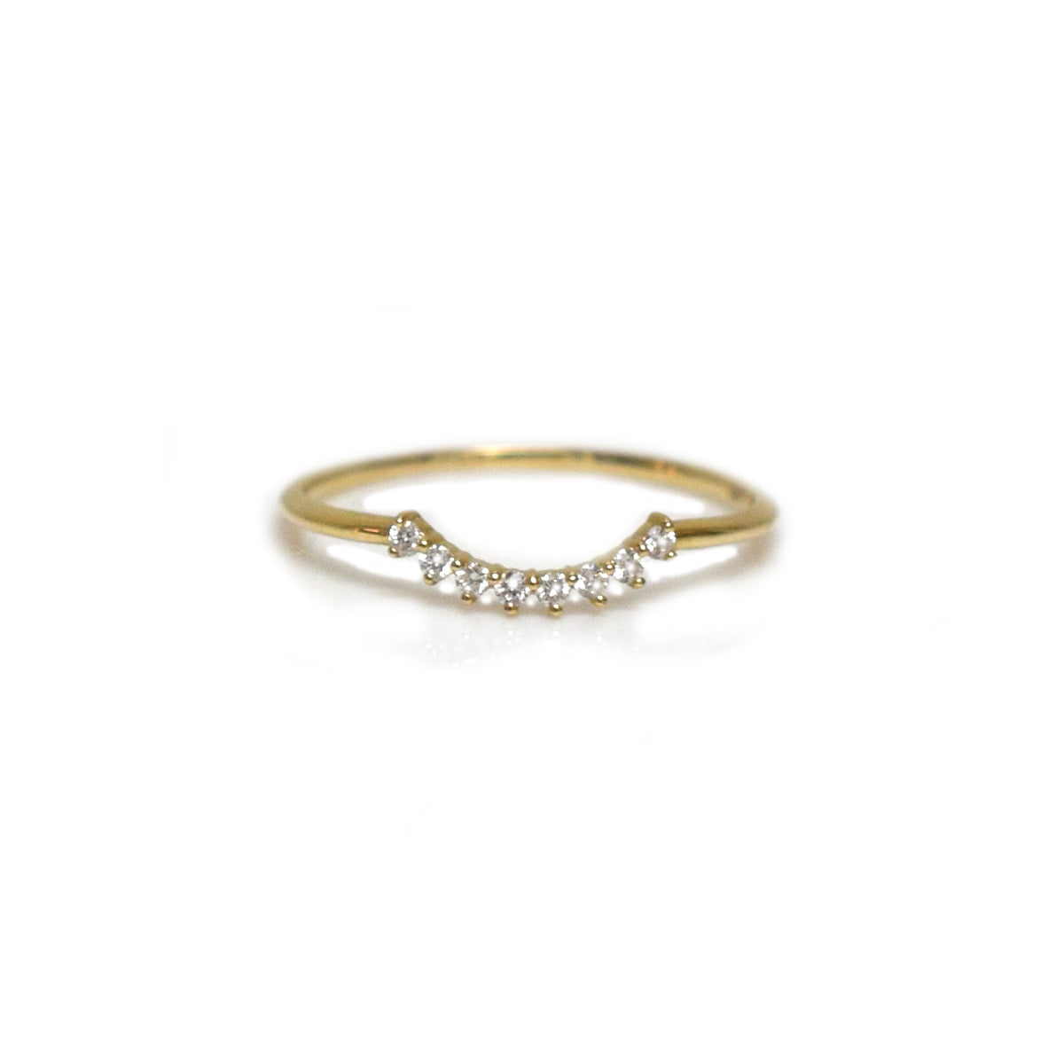 14kt Yellow Gold Cascade Ring