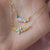 Rainbow Moonstone and Topaz Misty Skies Pendant