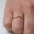 Topaz Sprinkle Arc Ring