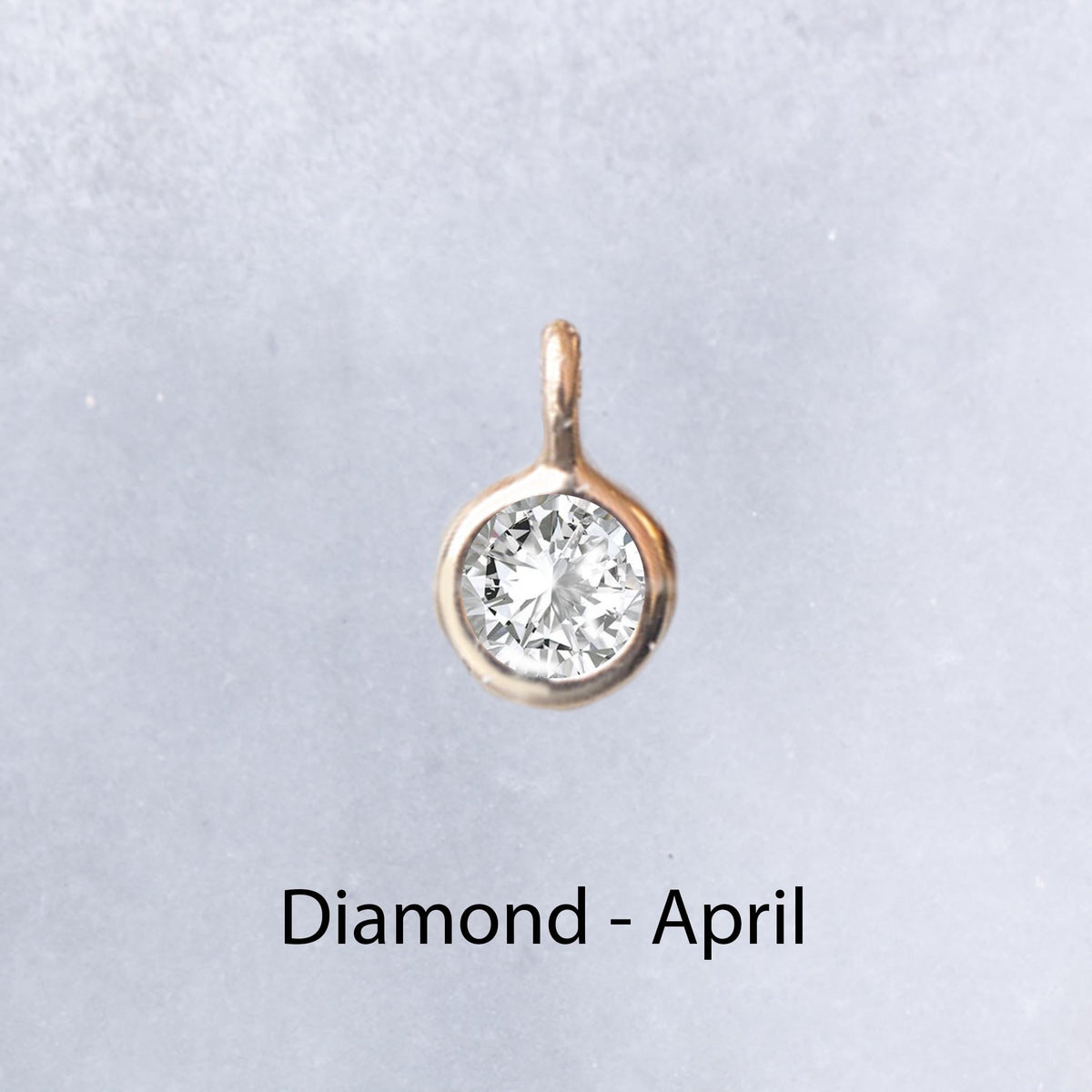 Solid Gold Birthstone Charms