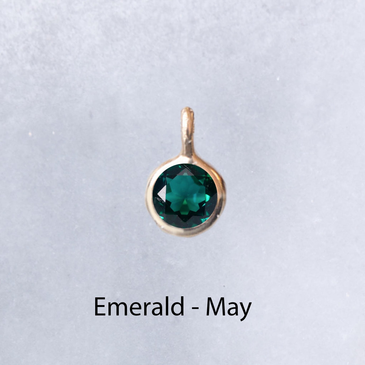 Solid Gold Birthstone Charms