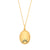 Solid Gold Carpe Diem Rising Sun Pendant