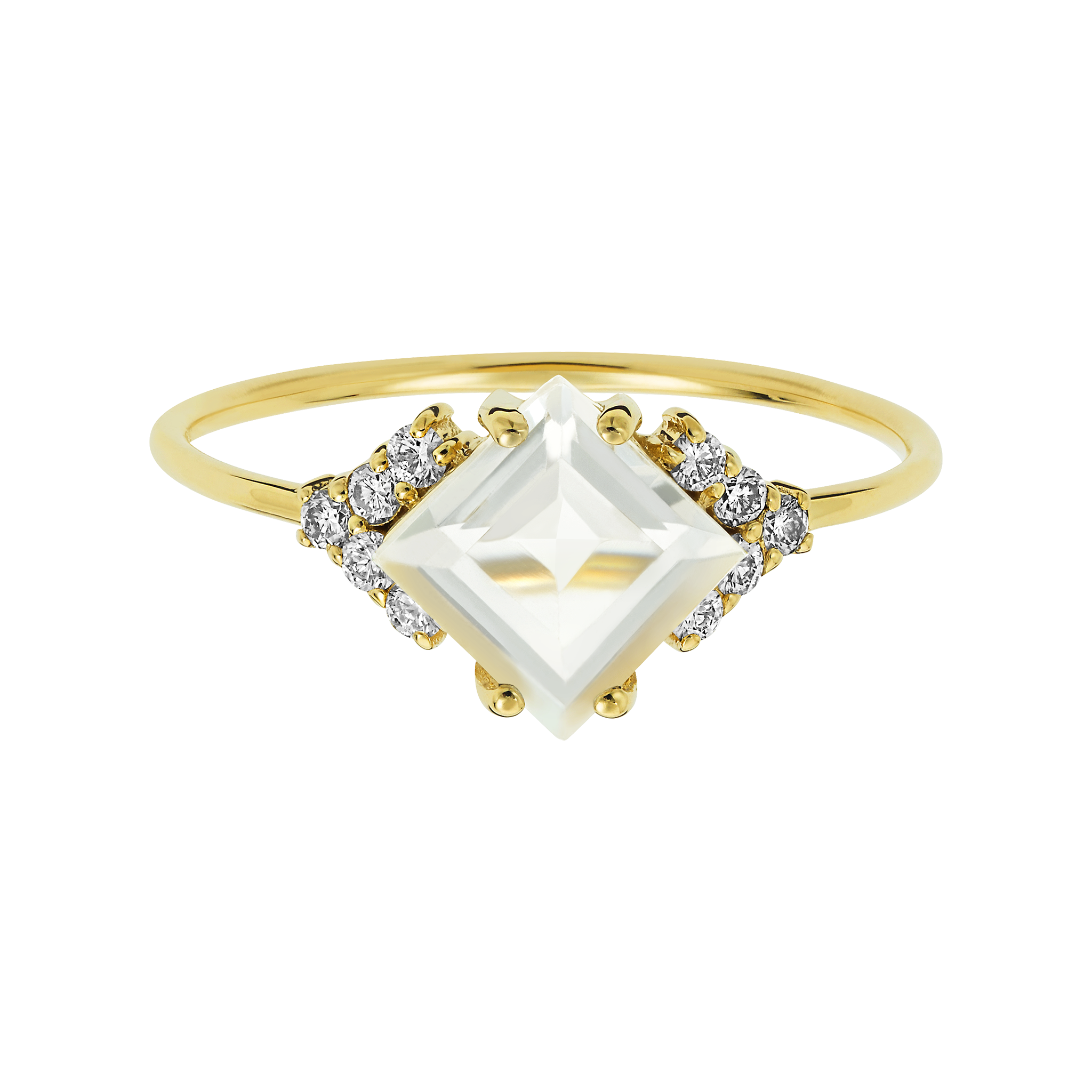 Gold Aphrodite Shield Ring for Sale | La Kaiser Gold Aphrodite Shield Ring for Sale | La Kaiser