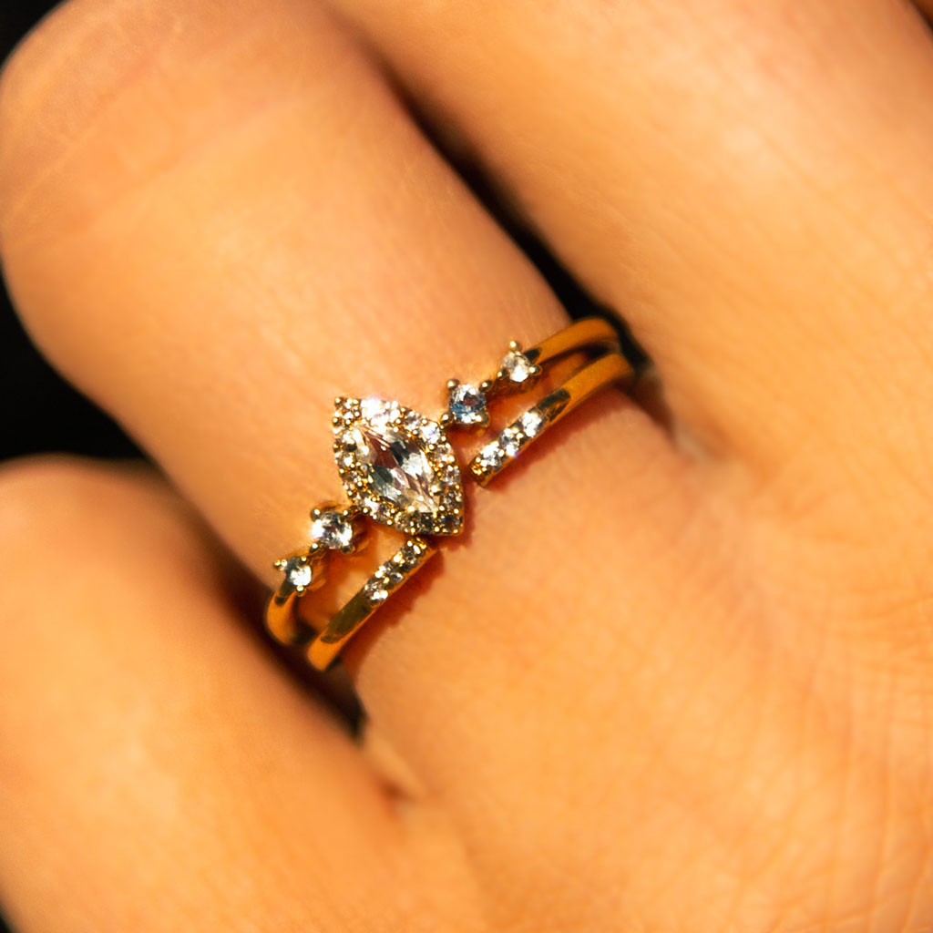 Mini Open Diamond Ring