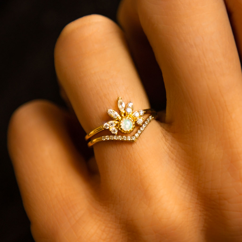 Diamond Victorian Ring