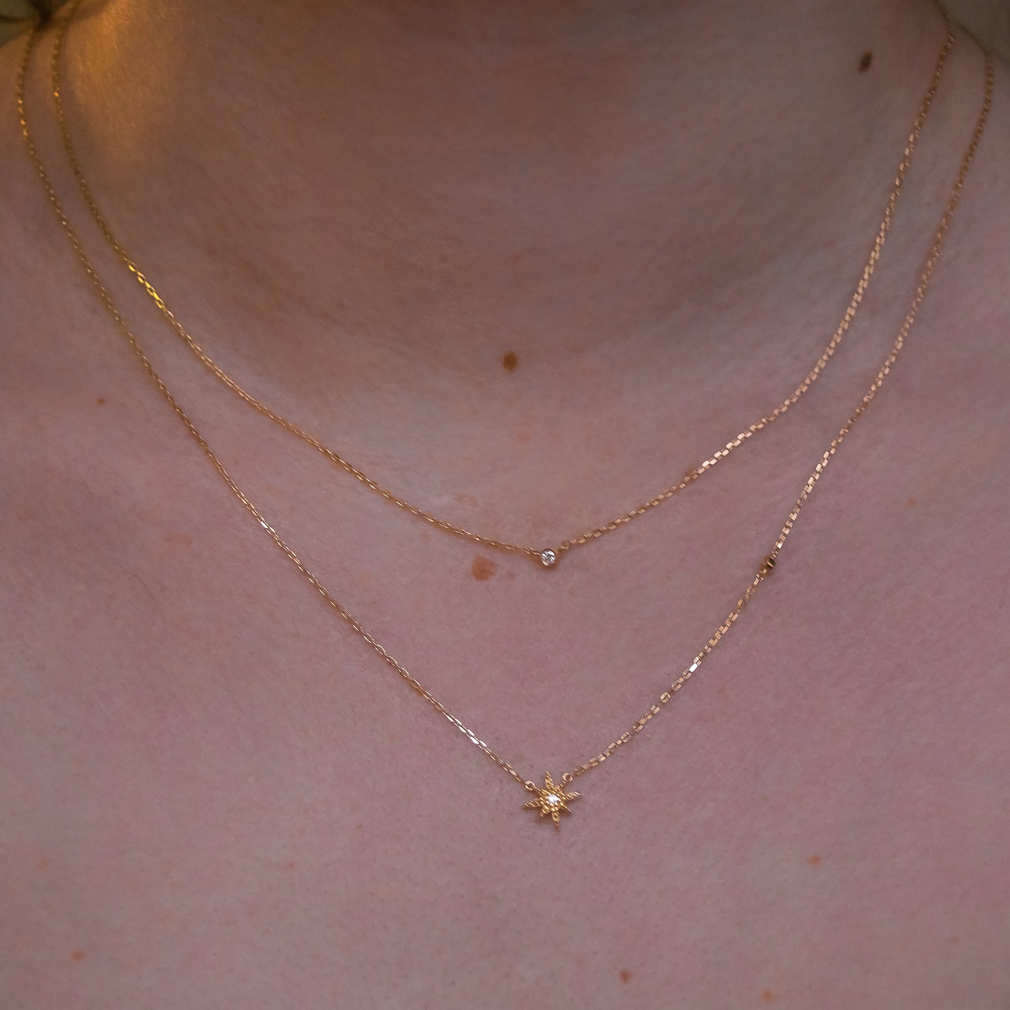 Stardust Multi Diamond Choker Necklace