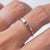 Solid Gold London Blue Topaz Aquarius Ring