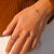 Solid Gold Eternal Daisy Ring