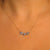 Solid Gold Diamond Daisy Garland Pendant
