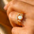 Opal & Diamond Treasured Love Ring