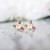 Rainbow Moonstone & Pink Topaz Unicorn Dream Studs
