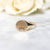 Solid Gold Carpe Diem Rising Sun Signet Ring