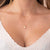 14kt Gold Opalescent Forever Pendant