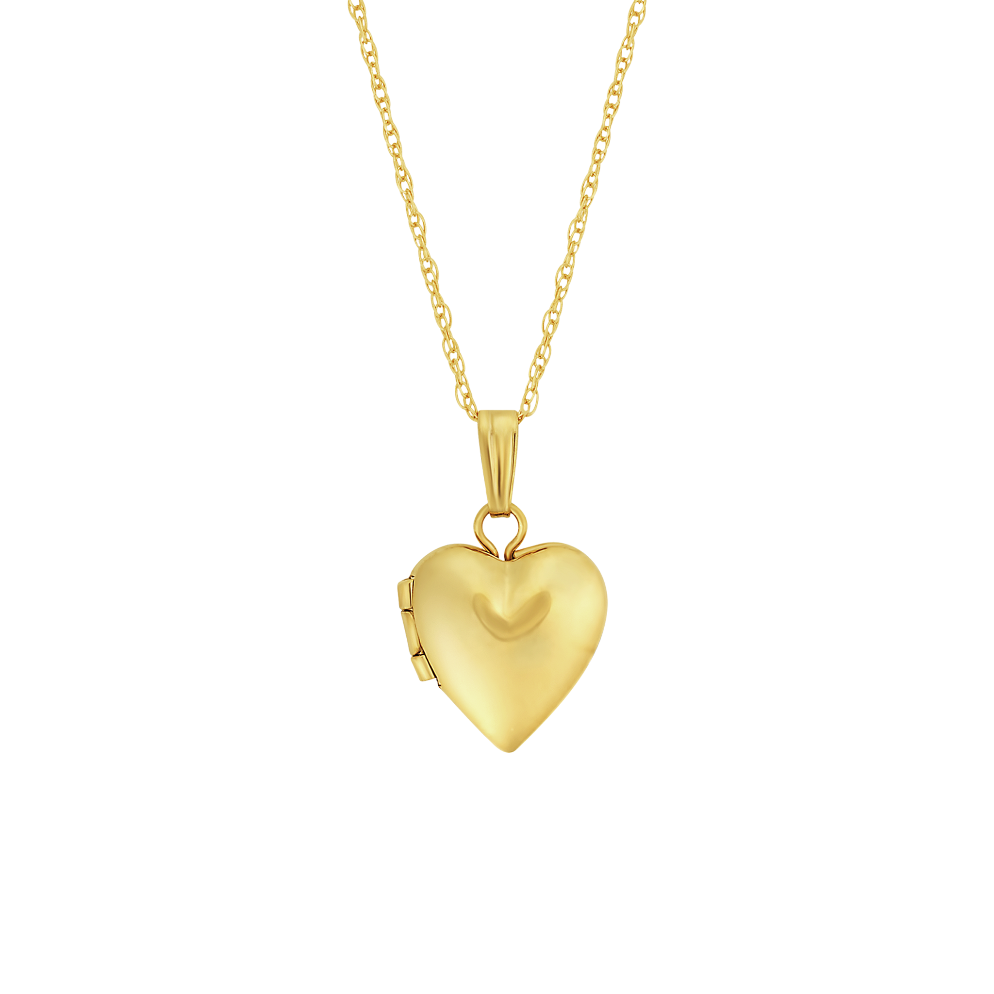 Heart Locket 14K Yellow Gold