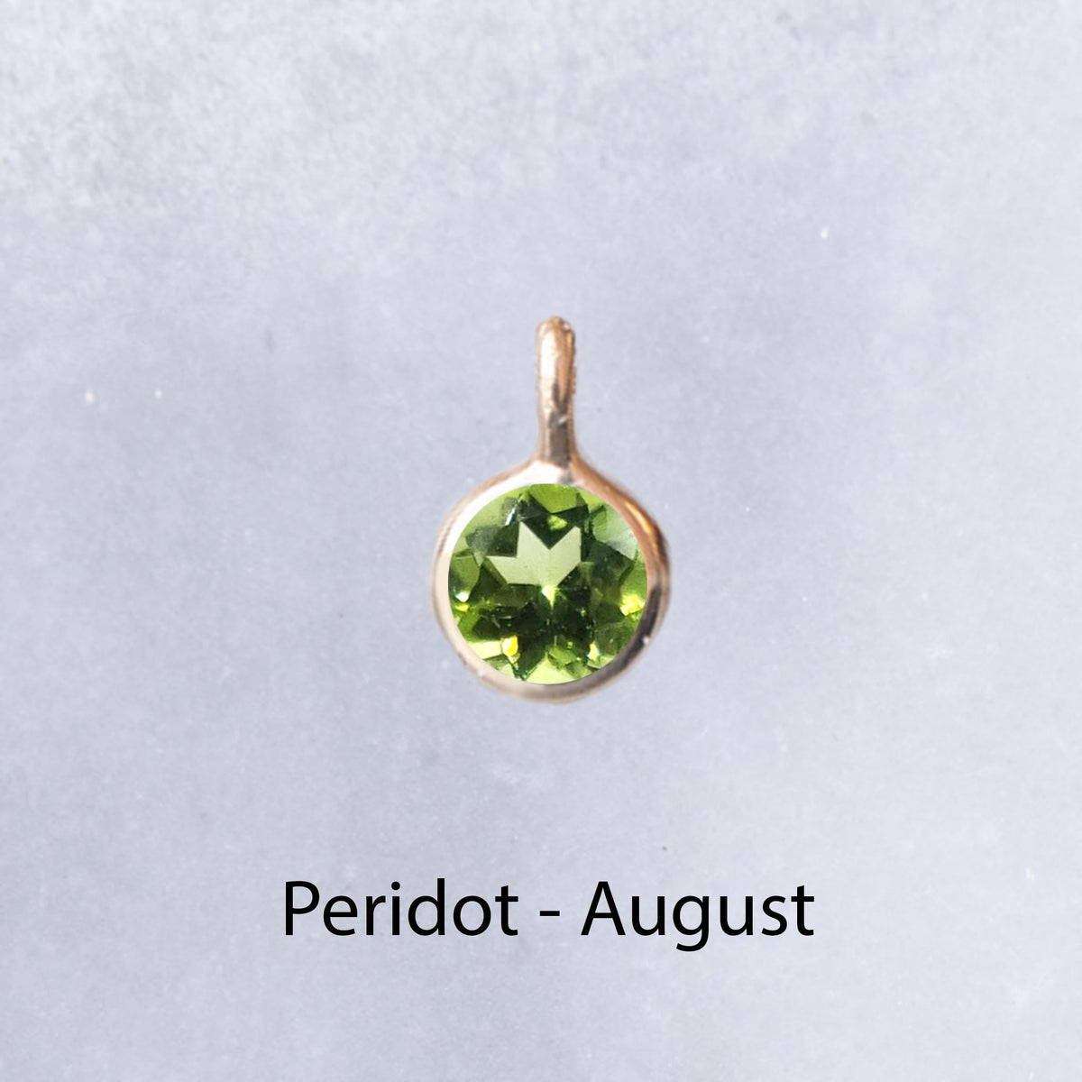 Solid Gold Birthstone Charms