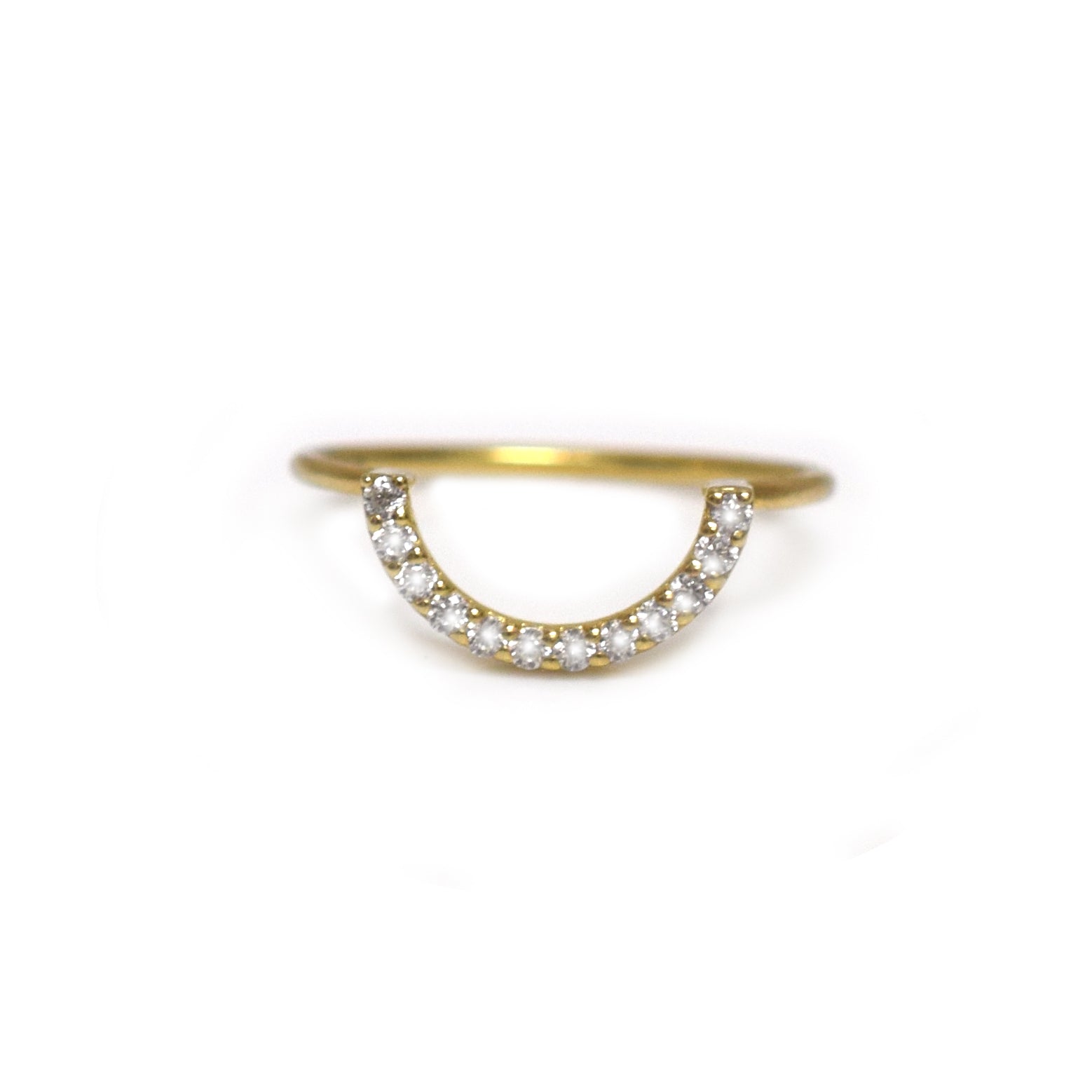 Ultimate Diamond Arc Ring