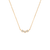 14kt Gold Diamond Trio Pendant
