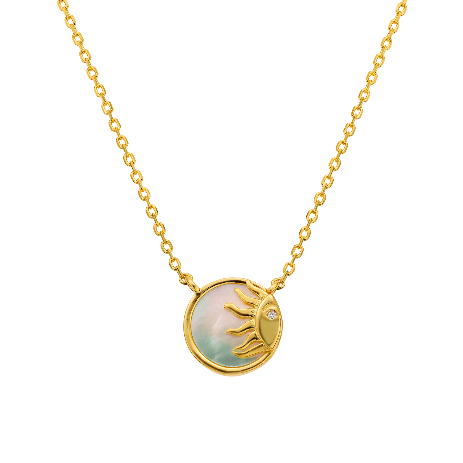 Mother of Pearl Sunshine Pendant