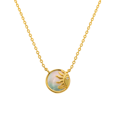 Mother of Pearl Sunshine Pendant