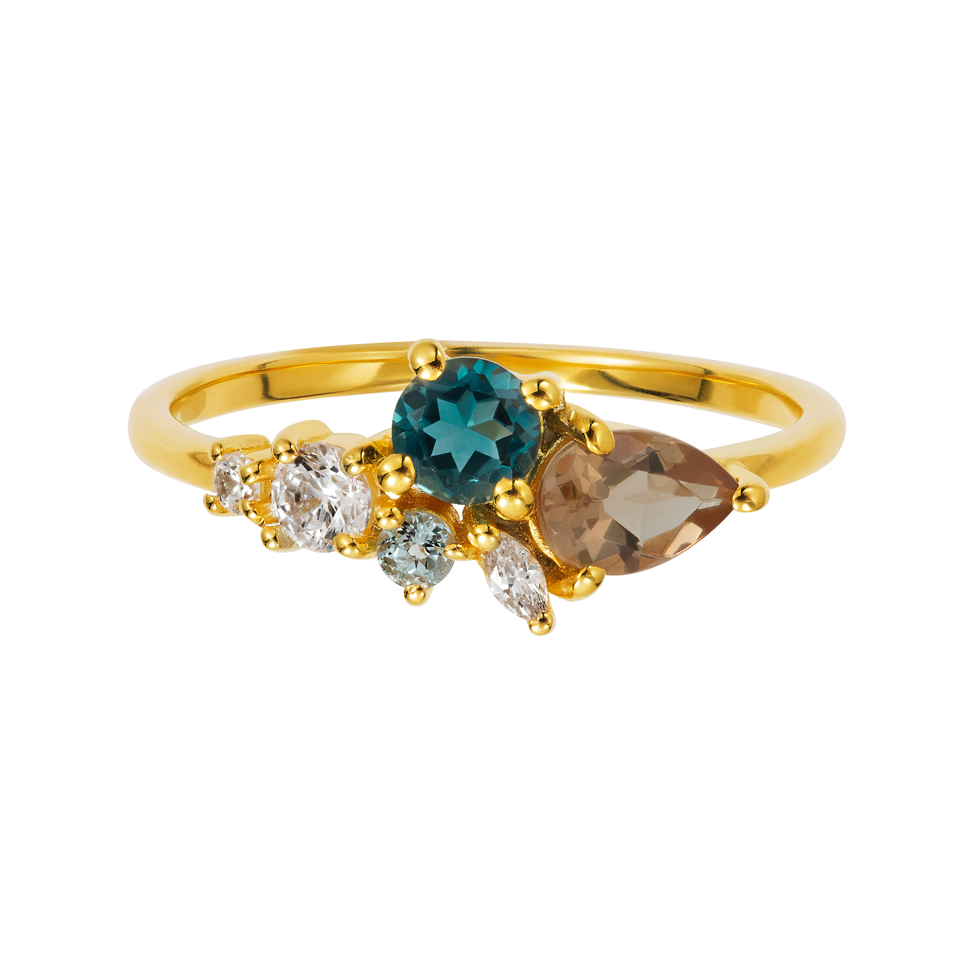 Alexandrite and topaz ring discount