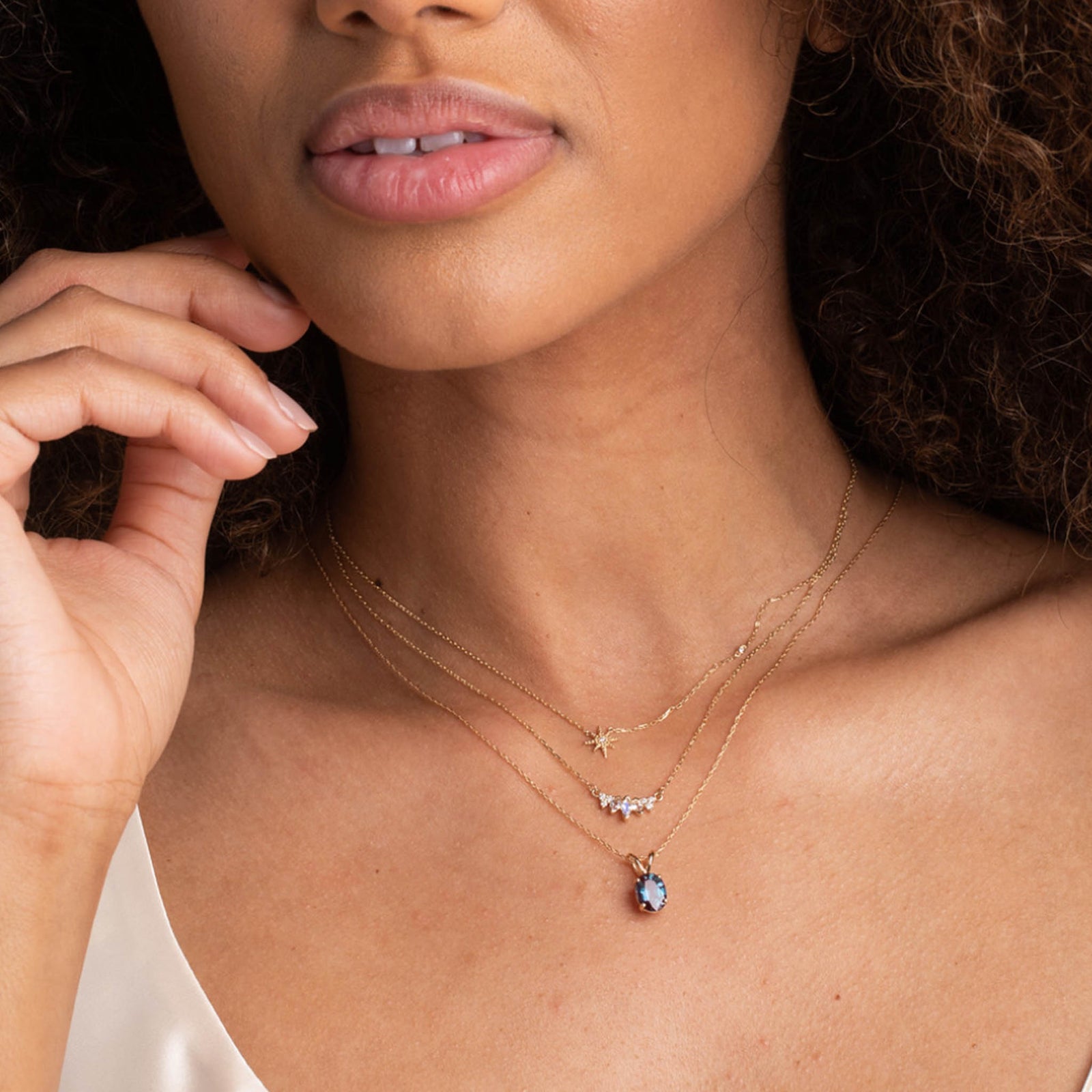 14kt Gold Alexandrite Forever Pendant