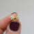 Blue Opal & Diamond Daisy Studs