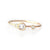 Solid 14kt Gold Diamond Adele Ring