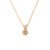 Solid 14kt Gold Diamond Love-Shield Pendant